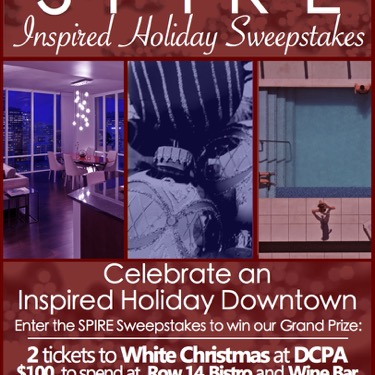 WORK: Contest creative (812x1024, digital) | CLIENT: Onit Marketing / SPIRE Denver LLC (2012 - 2013)